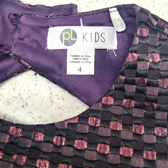 PL Kids formal dress size 4 - Picture 3 of 3